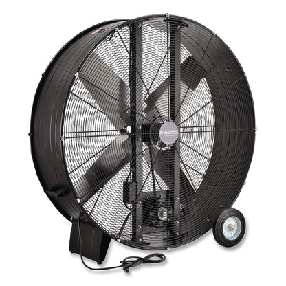Global Industrial® Portable Drum Blower Fan, 42", 2 Speeds, Black (GBE600554)