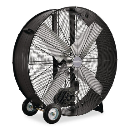 Global Industrial® Portable Drum Blower Fan, 42", 2 Speeds, Black (GBE600554)