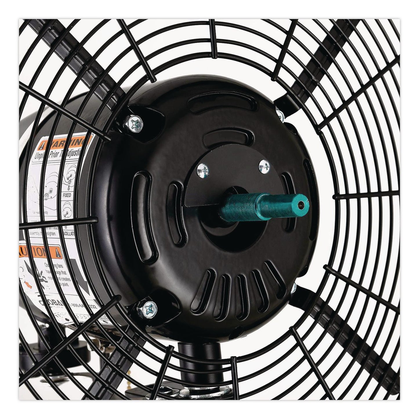Global Industrial® 2 Speed Oscillating Outdoor Rated Wall Mount Fan, 30", Black (GBE292451)
