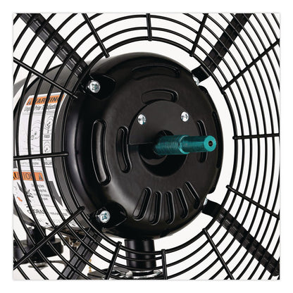 Global Industrial® 2 Speed Oscillating Outdoor Rated Wall Mount Fan, 30", Black (GBE292451)