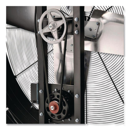 Global Industrial® 48" Portable Drum Blower Fan, 2 Speeds, Black (GBE600555)