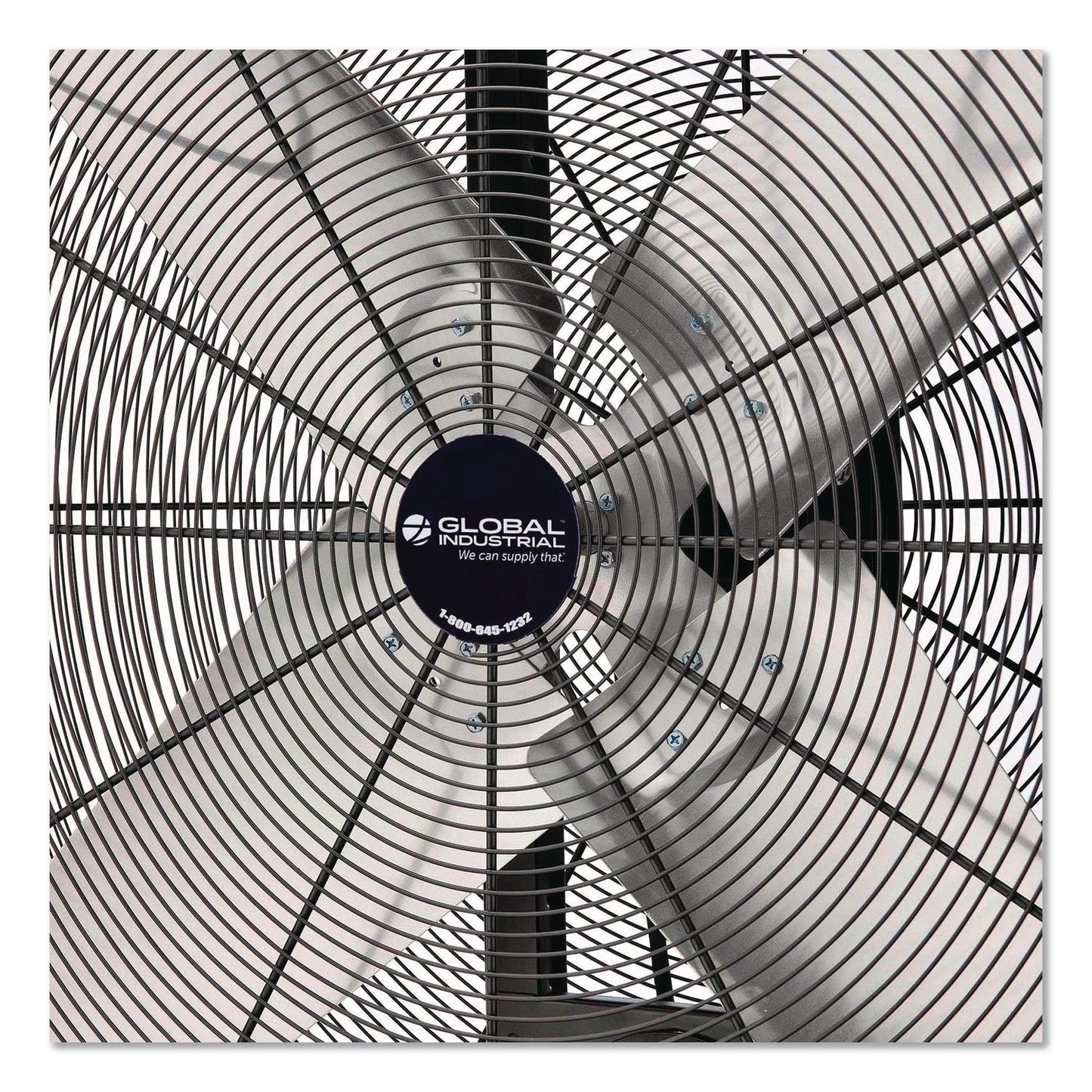 Global Industrial® 48" Portable Drum Blower Fan, 2 Speeds, Black (GBE600555)