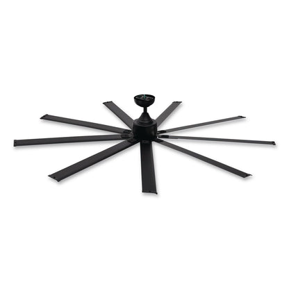 Global Industrial® Industrial Ceiling Fan, 72", 6 Speeds, 9,400 CFM, Black (GBE293047)