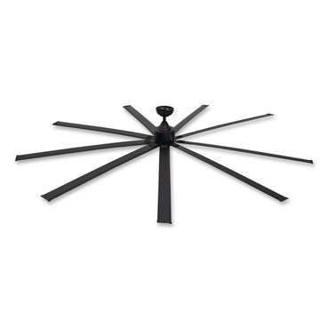 Global Industrial® Industrial Ceiling Fan, 96", 6 Speeds, 10,500 CFM, Black (GBE293048)