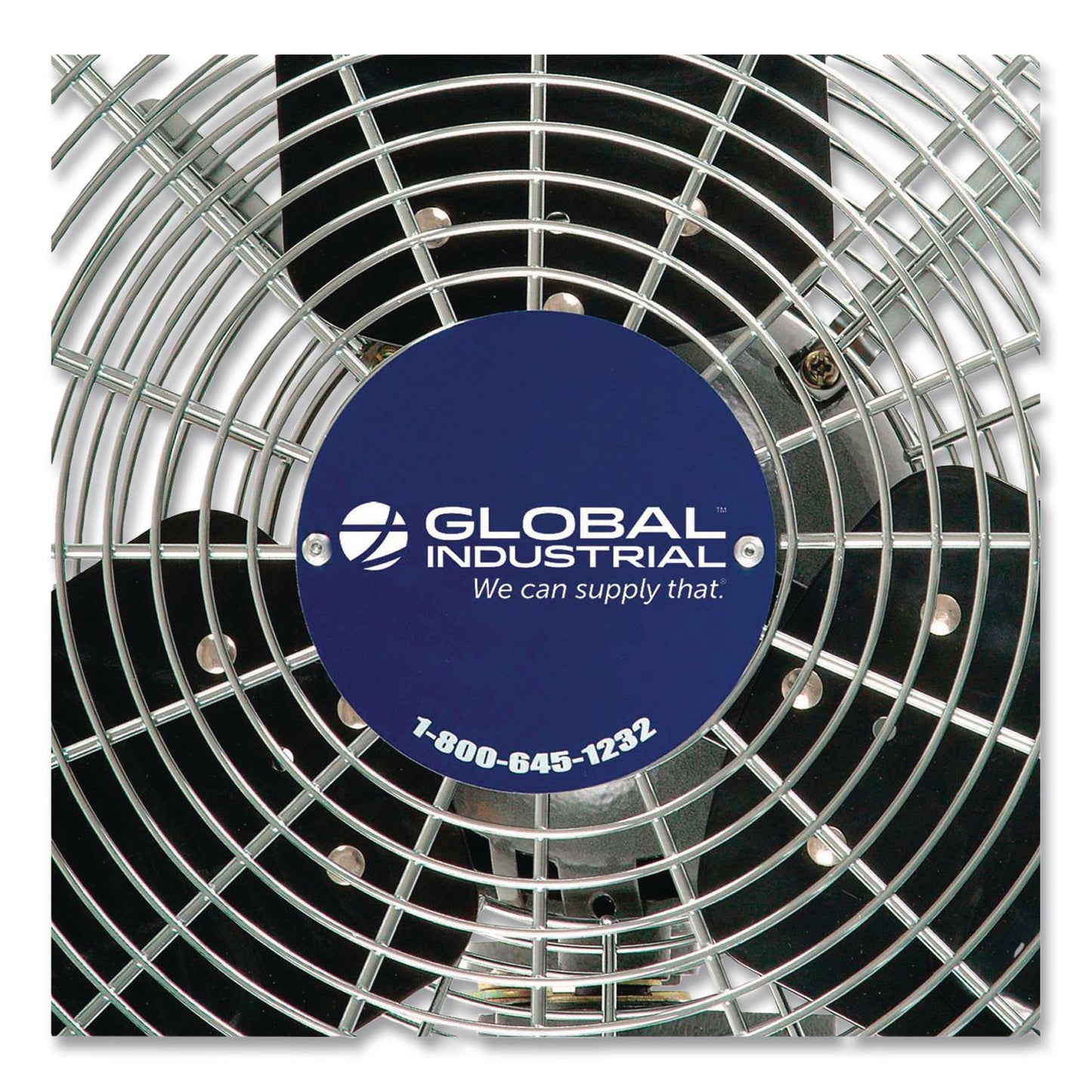 Global Industrial® Oscillating Wall Mount Fan, 30", 3 Speeds, Black (GBE607051)