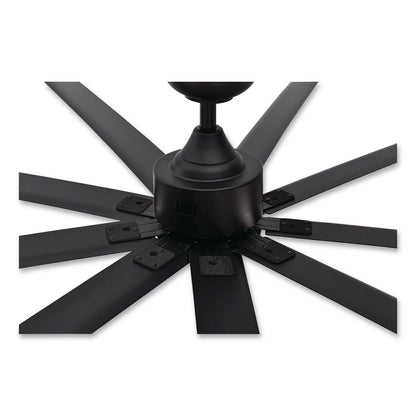 Global Industrial® Industrial Ceiling Fan, 96", 6 Speeds, 10,500 CFM, Black (GBE293048)