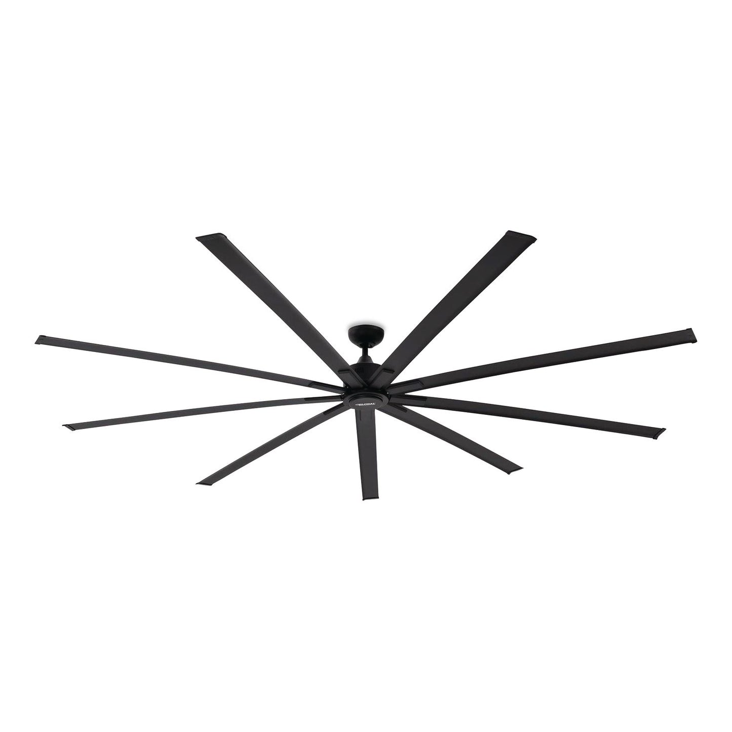 Global Industrial® Industrial Ceiling Fan, 96", 6 Speeds, 10,500 CFM, Black (GBE293048)