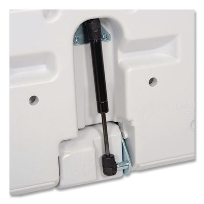 Global Industrial® Baby Changing Station, 18 x 36, Gray (GBE641430)