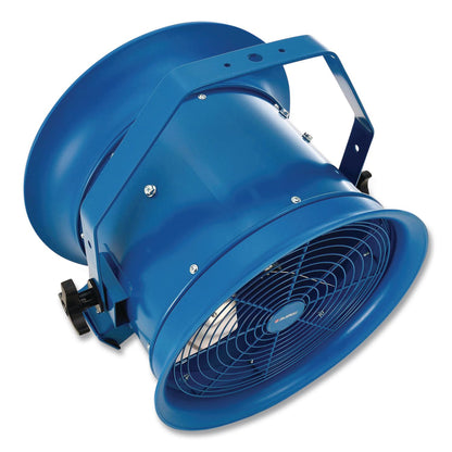 Global Industrial® High Velocity Drum Fan with Yoke Mount, 14", 1 Speed, Blue (GBE293092)