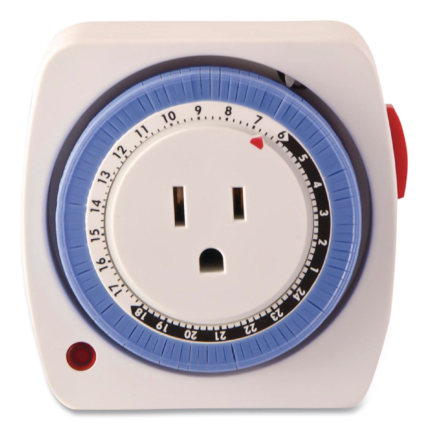 GoGreen Power AC Indoor Timer, Analog, 4 x 3, White (GGPGG36011)