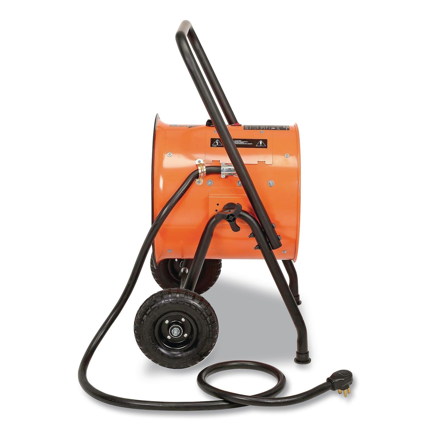 Global Industrial® Portable Salamander Heater with Adjustable Thermostat, 10,000 W, 21.59 x 28 x 38.5, Orange (GBE653558)