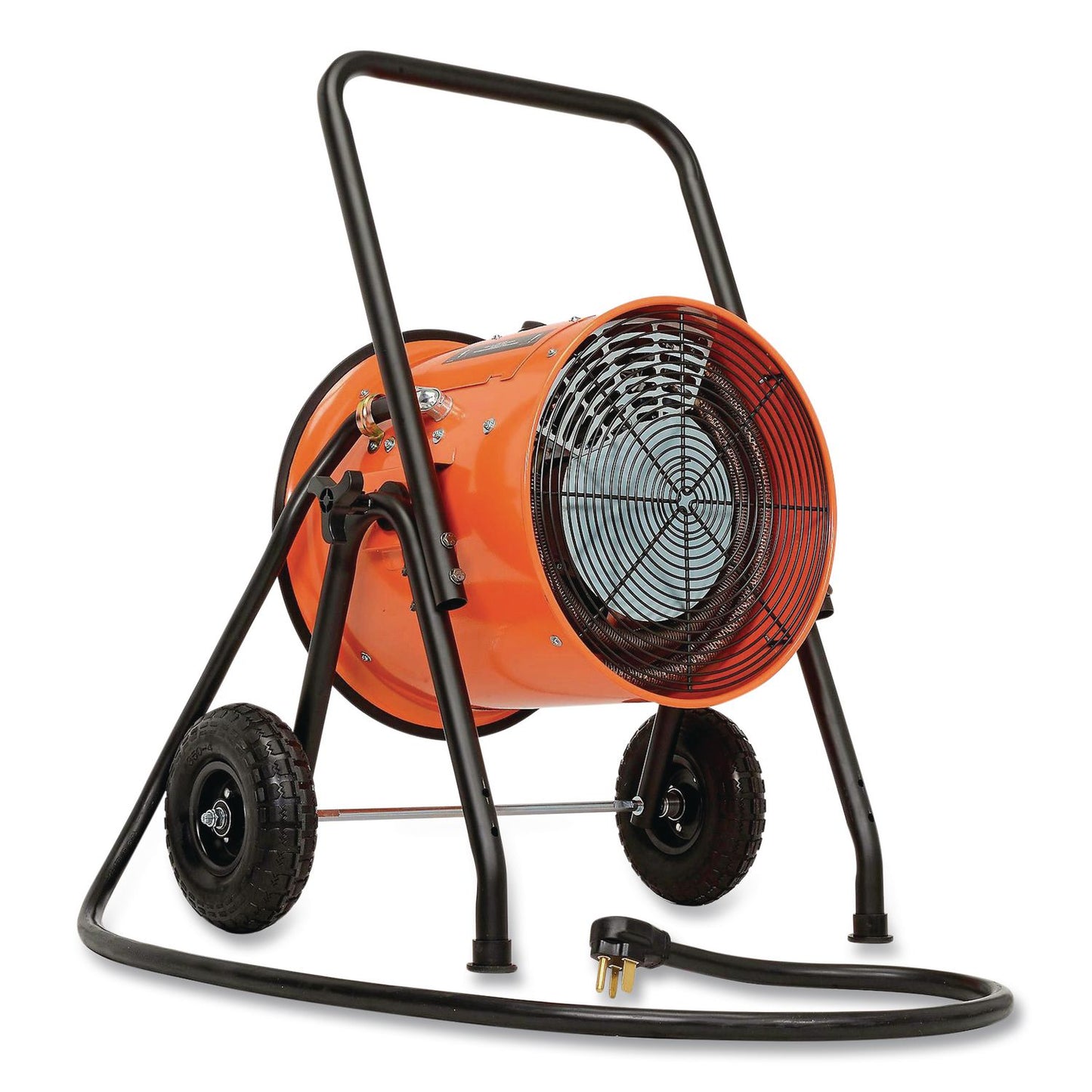 Global Industrial® Portable Salamander Heater with Adjustable Thermostat, 10,000 W, 21.59 x 28 x 38.5, Orange (GBE653558)