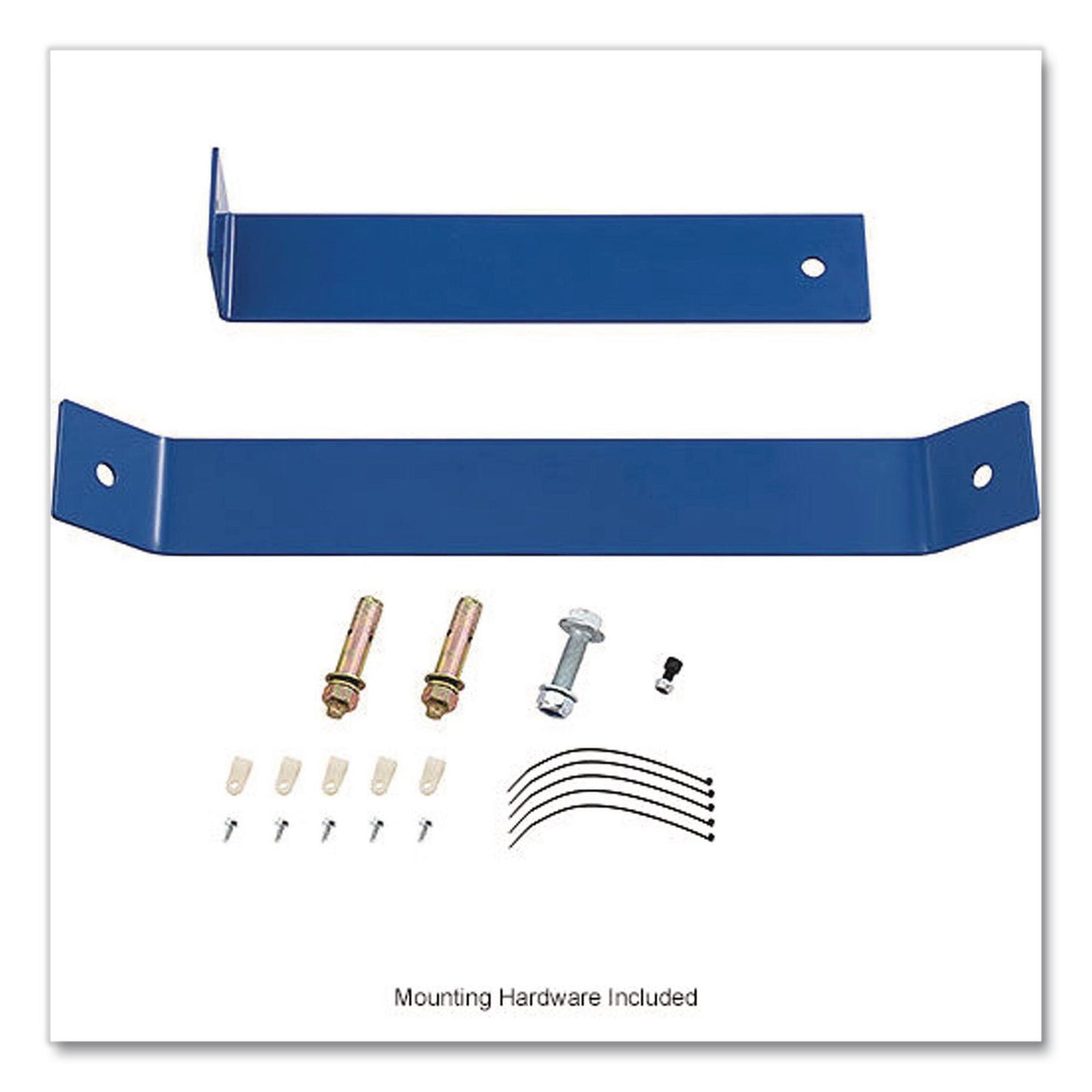 Global Industrial® High Velocity Fan, Wall and Column Mount, 18", 1 Speed, Blue (GBE293147)
