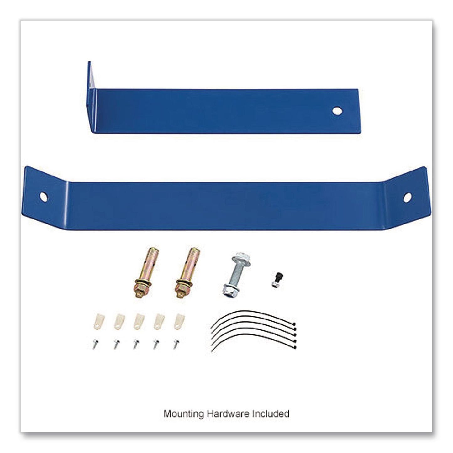 Global Industrial® High Velocity Fan, Wall and Column Mount, 22", 1 Speed, Blue (GBE293148)