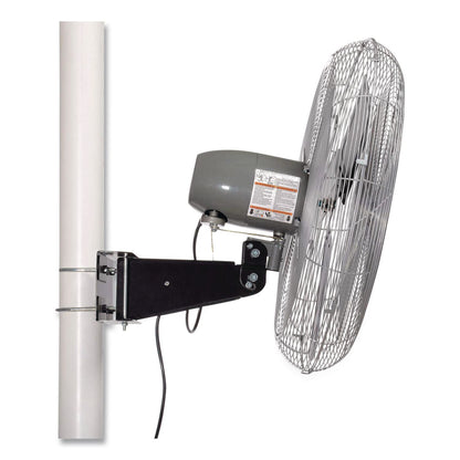 Global Industrial® Oscillating Fan, Pole or Column Mount, 24", 4,050 CFM, 1/4 hp (GBE293155)