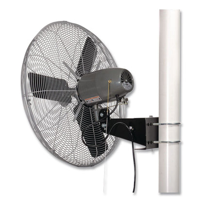 Global Industrial® Oscillating Fan, Pole or Column Mount, 24", 4,050 CFM, 1/4 hp (GBE293155)