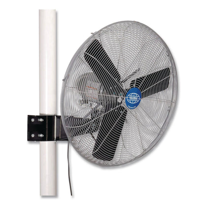 Global Industrial® Oscillating Fan, Pole or Column Mount, 24", 4,050 CFM, 1/4 hp (GBE293155)