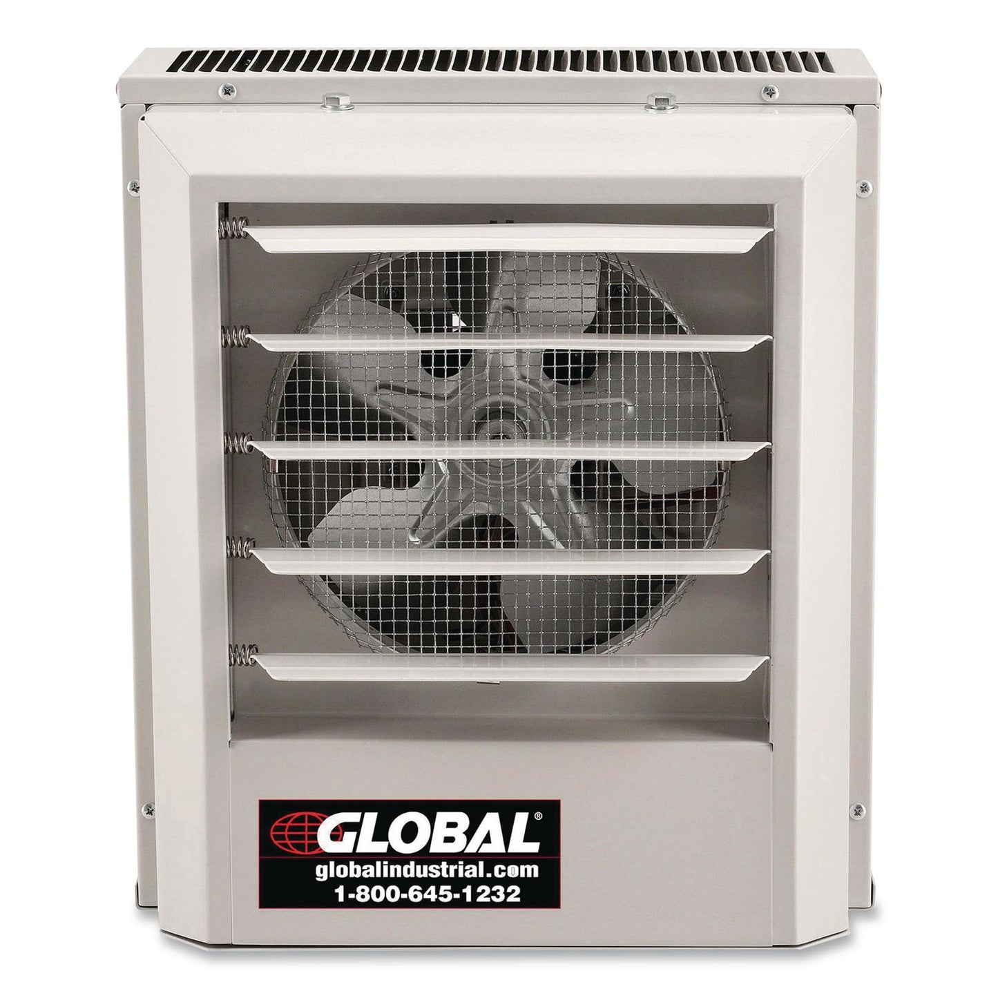 Global Industrial® Unit Heater, Horizontal or Vertical Downflow, 5,000 W, 14.13 x 8.5 x 16, White (GBE246725)