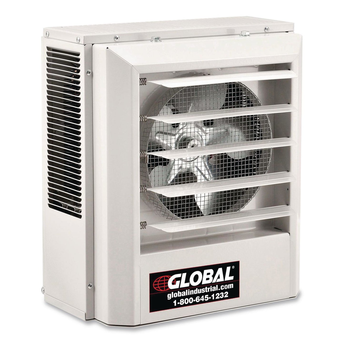 Global Industrial® Unit Heater, Horizontal or Vertical Downflow, 5,000 W, 14.13 x 8.5 x 16, White (GBE246725)