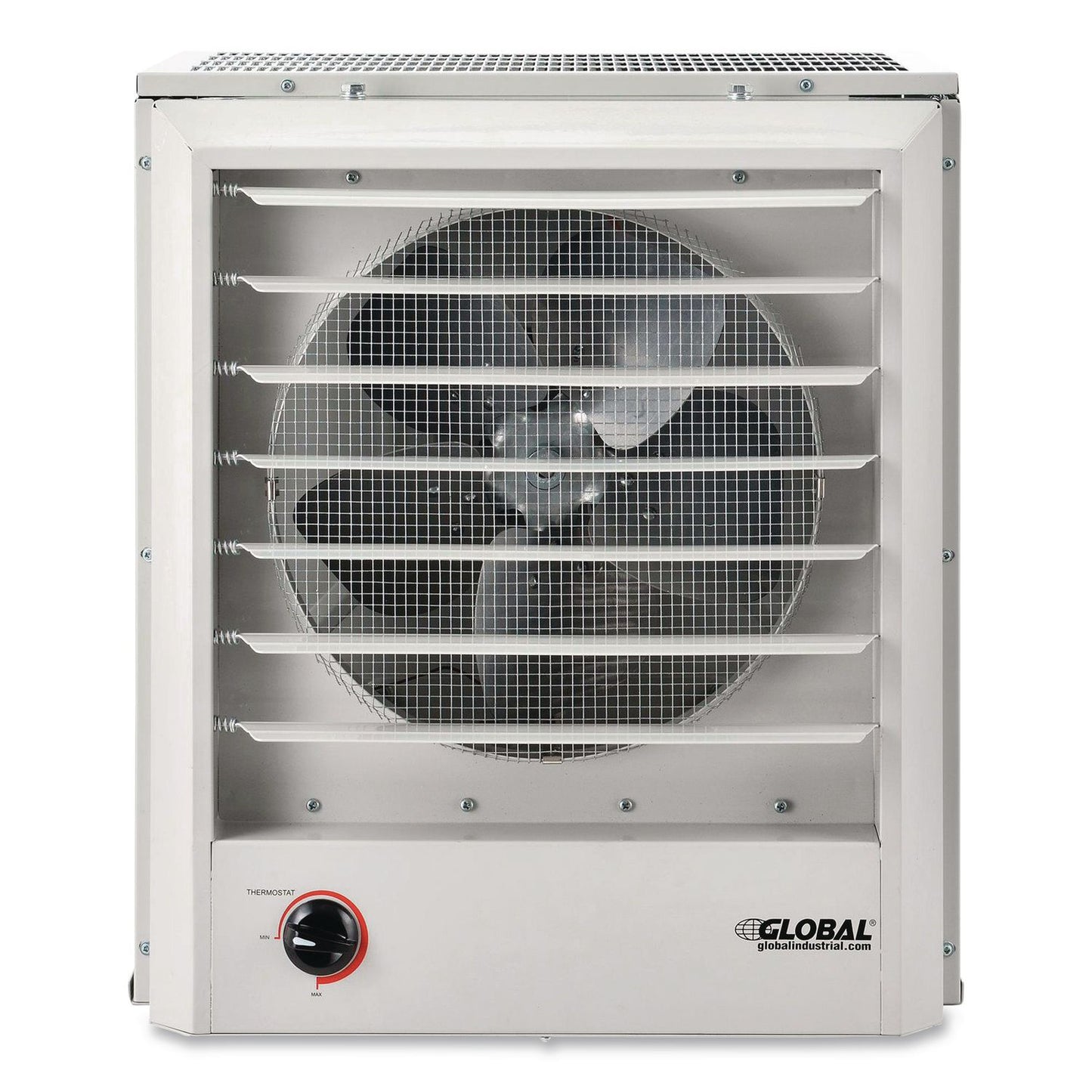 Global Industrial® Unit Heater, Horizontal or Vertical Downflow, 20,000 W, 19 x 13.75 x 21.44, White (GBE246727)