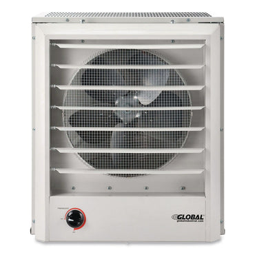 Global Industrial® Unit Heater, Horizontal or Vertical Downflow, 20,000 W, 19 x 13.75 x 21.44, White (GBE246727)