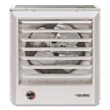 Global Industrial® Unit Heater Horizontal or Vertical Downflow, Multi-Watt, 10,000 W, 19 x 8.5 x 21.44, White (GBE246133)