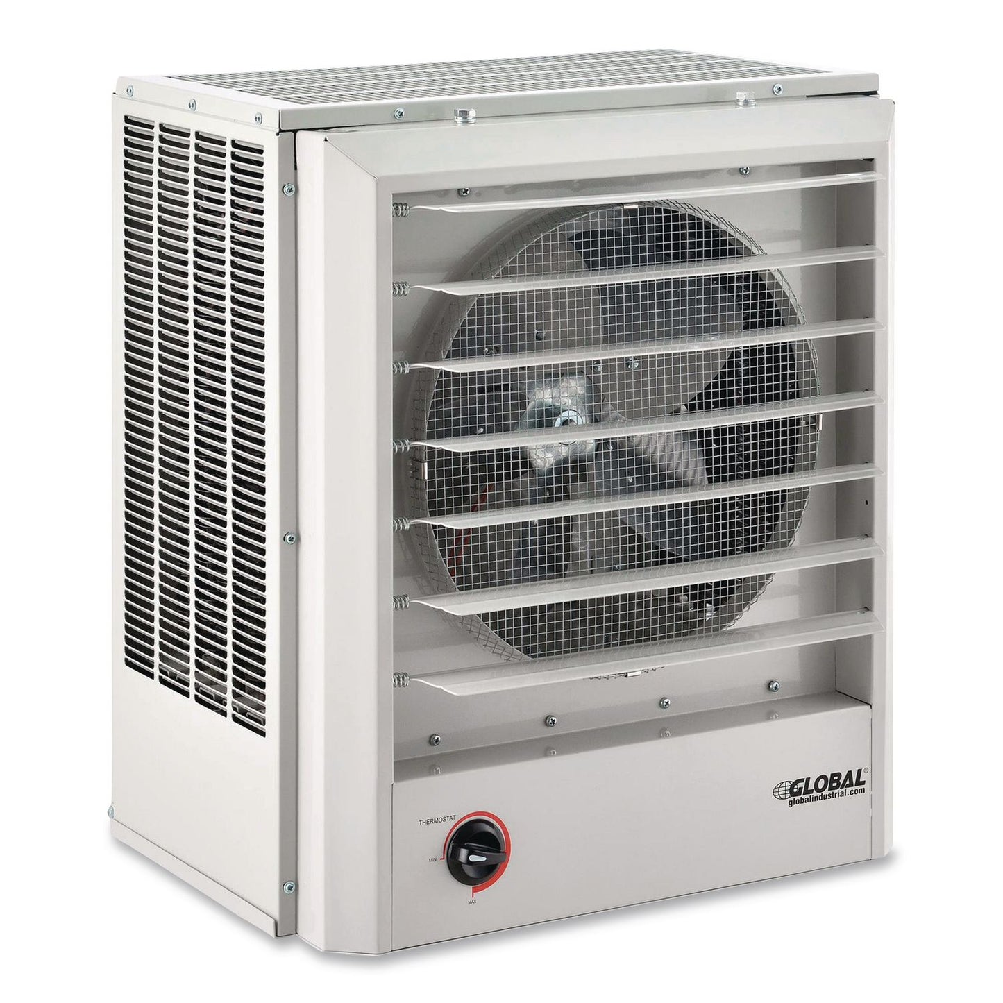 Global Industrial® Unit Heater, Horizontal or Vertical Downflow, 20,000 W, 19 x 13.75 x 21.44, White (GBE246727)