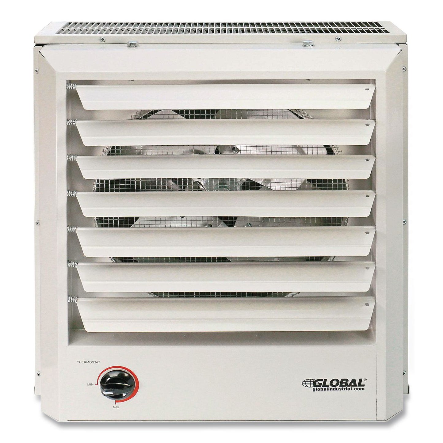 Global Industrial® Unit Heater Horizontal or Vertical Downflow, Multi-Watt, 10,000 W, 19 x 8.5 x 21.44, White (GBE246133)