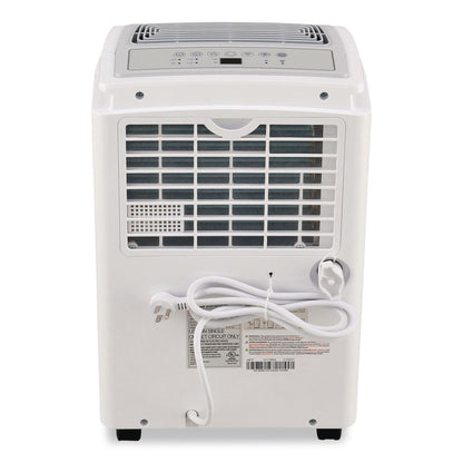 Global Industrial® Portable Dehumidifier, 9.62 x 9.62 x 19.68, White (GBE246731)