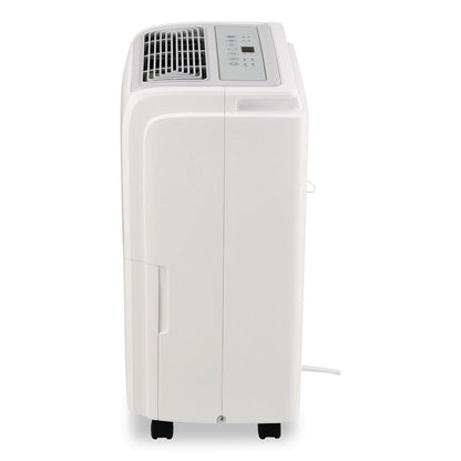 Global Industrial® Portable Dehumidifier, 9.62 x 9.62 x 19.68, White (GBE246731)