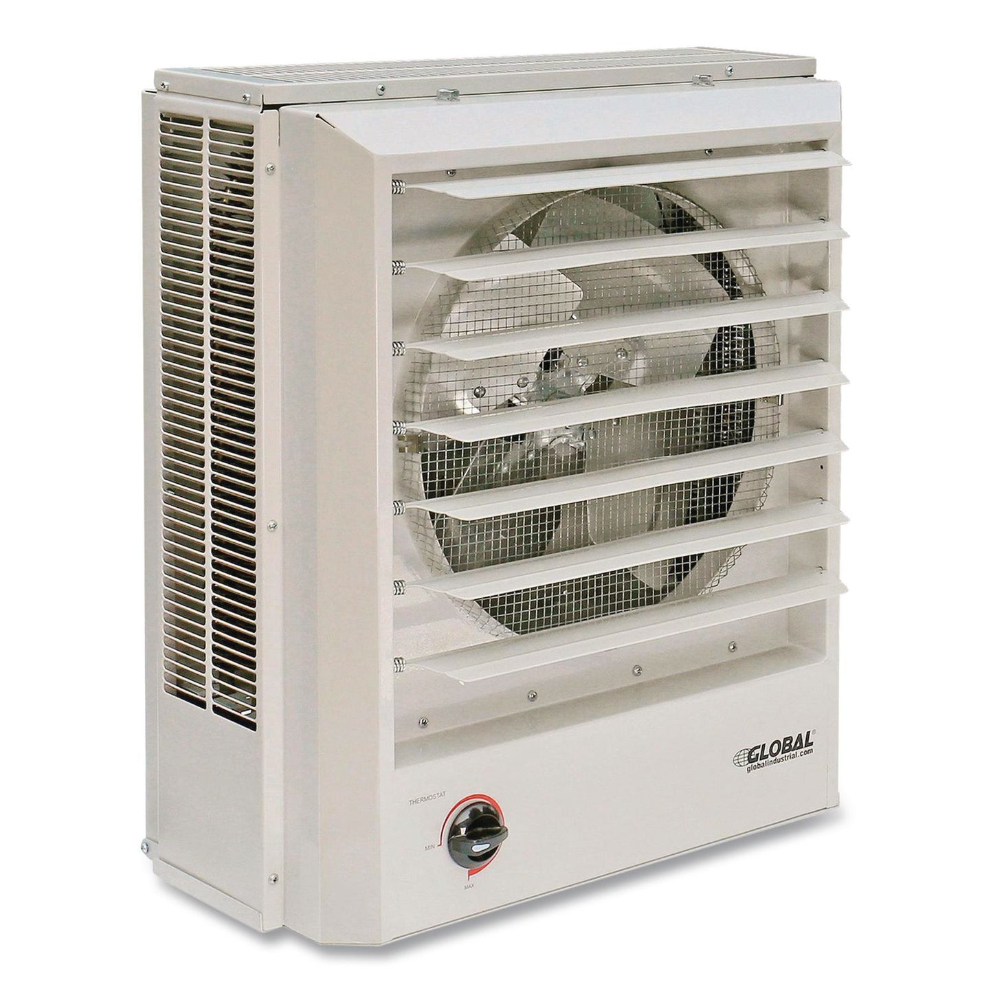 Global Industrial® Unit Heater Horizontal or Vertical Downflow, Multi-Watt, 10,000 W, 19 x 8.5 x 21.44, White (GBE246133)