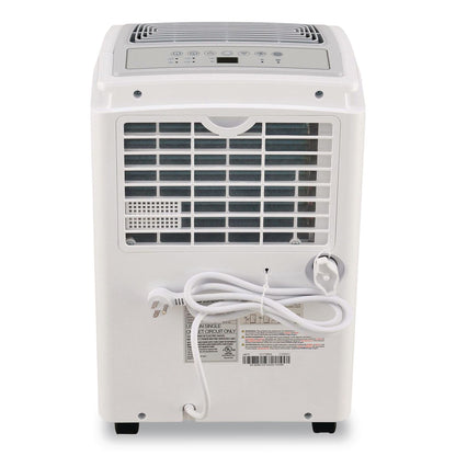 Global Industrial® Portable Dehumidifier with Pump and Wi-Fi, 11.62 x 11.62 x 24.81, White (GBE246735)