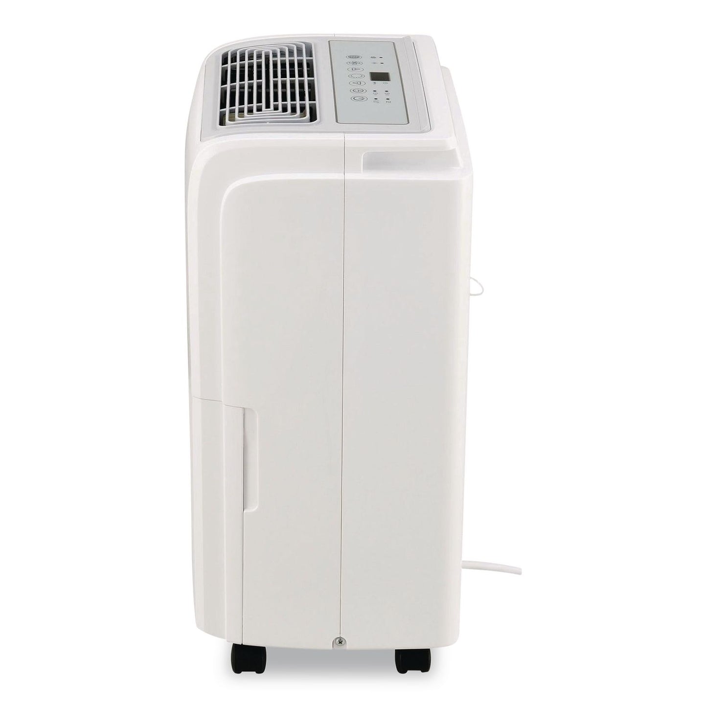 Global Industrial® Portable Dehumidifier with Pump and Wi-Fi, 11.62 x 11.62 x 24.81, White (GBE246735)