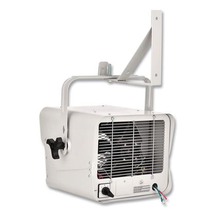 Global Industrial® Portable Heater with Built-In Thermostat, 3785 W/5,000 W, 14.12 x 17.5 x 19.62, White (GBE246737)