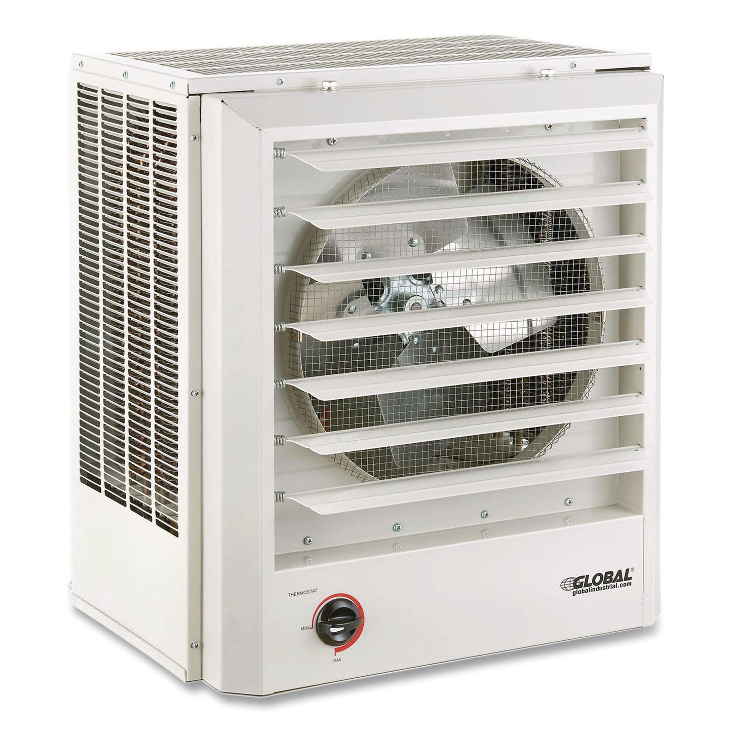 Global Industrial® Unit Heater, Horizontal or Vertical Downflow, 15,000 W, 19 x 13.75 x 21.44, White (GBE246134)