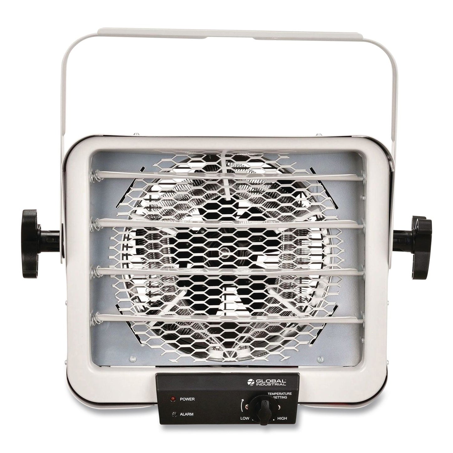 Global Industrial® Portable Heater with Built-In Thermostat, 3785 W/5,000 W, 14.12 x 17.5 x 19.62, White (GBE246737)
