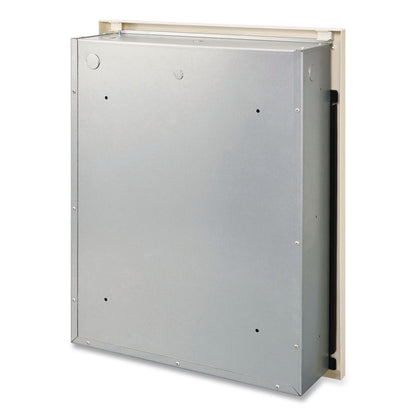 Global Industrial® Fan Forced Wall Heater with Enclosed Motor, 4,000 W, 15.75 x 5 x 19.25, White (GBE246743)
