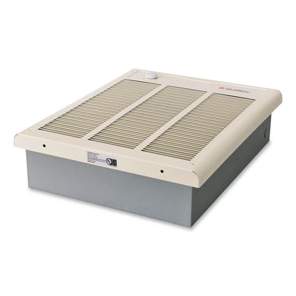 Global Industrial® Fan Forced Wall Heater with Enclosed Motor, 4,000 W, 15.75 x 5 x 19.25, White (GBE246743)