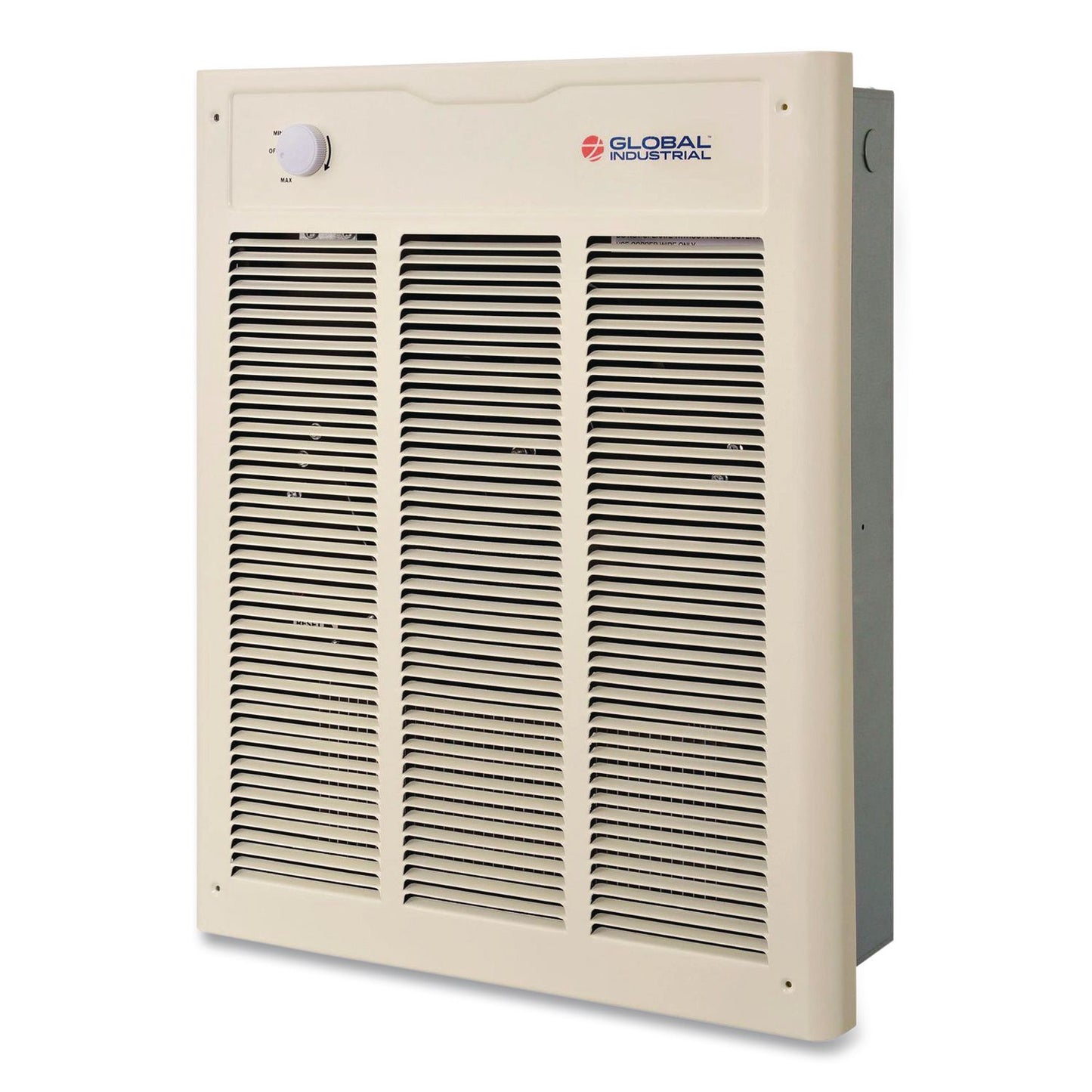 Global Industrial® Fan Forced Wall Heater with Enclosed Motor, 4,000 W, 15.75 x 5 x 19.25, White (GBE246743)