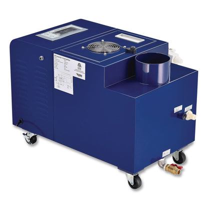 Global Industrial® Ultrasonic Humidifier, 38 pt Tank Capacity, 300 pt Output, 13.75 x 23.62 x 18.25, Blue (GBE246137)