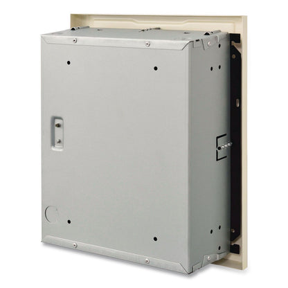 Global Industrial® Fan Forced Wall Heater, Shaded Pole Motor, 1,500 W, 10.63 x 4.75 x 12.25, White (GBE246744)