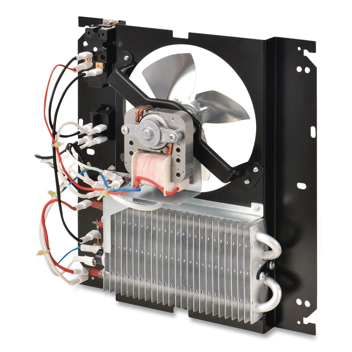 Global Industrial® Fan Forced Wall Heater, Shaded Pole Motor, 1,500 W, 10.63 x 4.75 x 12.25, White (GBE246744)