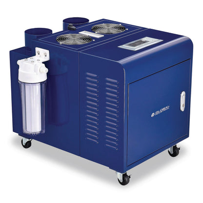 Global Industrial® Ultrasonic Humidifier, Cool Mist with Dual Output, 53 pt Tank Capacity, 18.25 x 24.75 x 22.25, Blue (GBE246138)