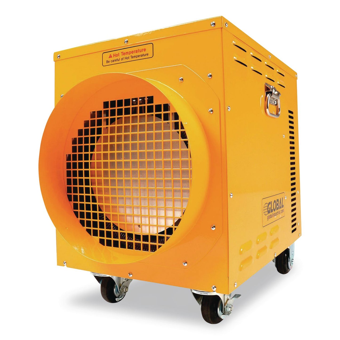 Global Industrial® Portable Electric Heater, 15,000 W, 16.62 x 24.5 x 23, Yellow (GBE246552)