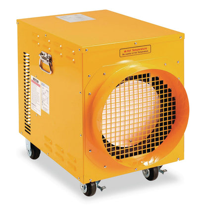Global Industrial® Portable Electric Heater, 15,000 W, 16.62 x 24.5 x 23, Yellow (GBE246552)