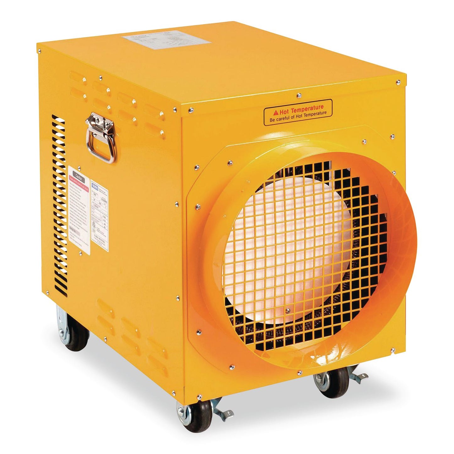 Global Industrial® Portable Electric Heater, 15,000 W, 16.62 x 24.5 x 23, Yellow (GBE246552)