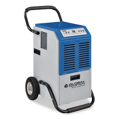 Global Industrial® Commercial Dehumidifier with Humidistat, 70 pt Tank Capacity, 17 x 20.31 x 32.5, Gray (GBE246687)