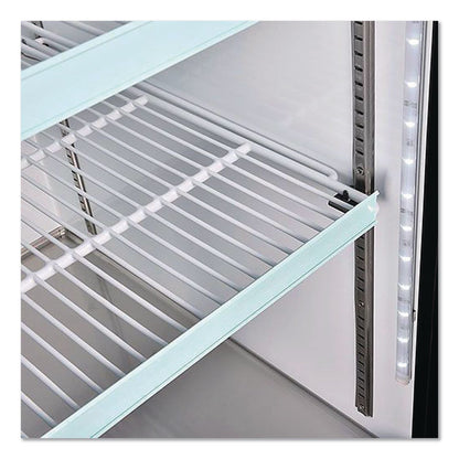 Global Industrial® Nexel Merchandiser Refrigerator, 45 cu ft, Black (GBE243006)