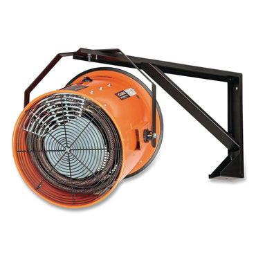 Global Industrial® Electric Salamander Heater with Adjustable Thermostat 480 V, 30,000 W, 23.03 x 7.12 x 24.68, Orange (GBE246068)