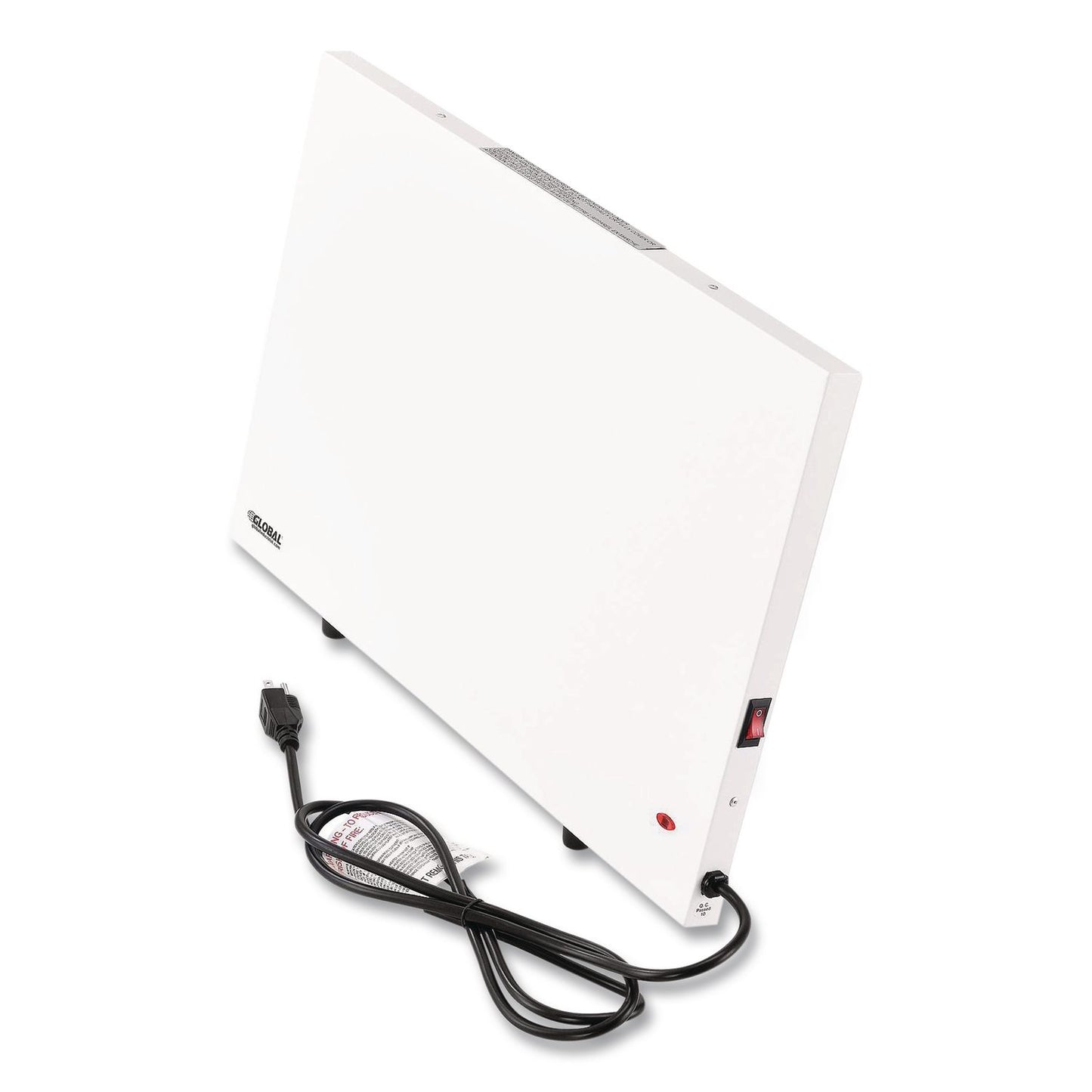 Global Industrial® Radiant Panel Heater, 120 W, 22.43 x 1.06 x 14.87, White (GBE246097)